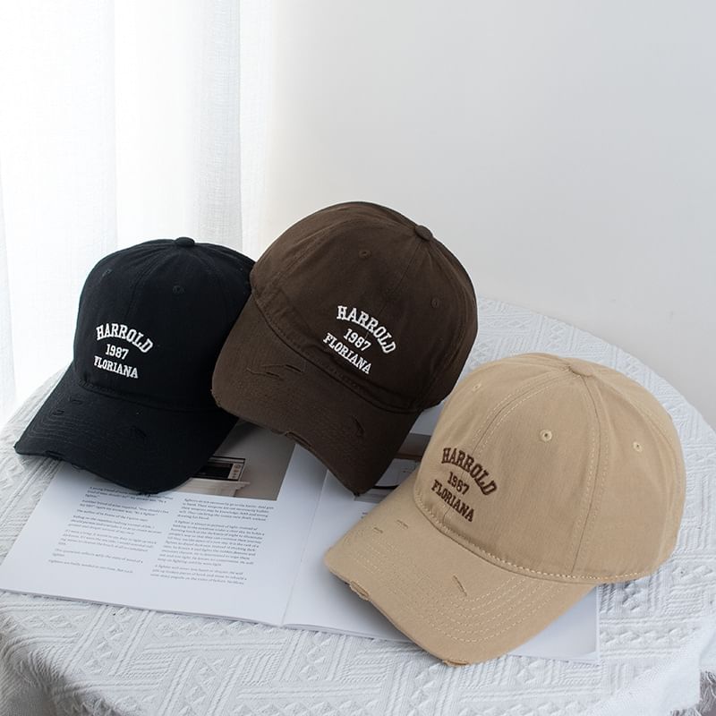 Cap Lettering Embroidery