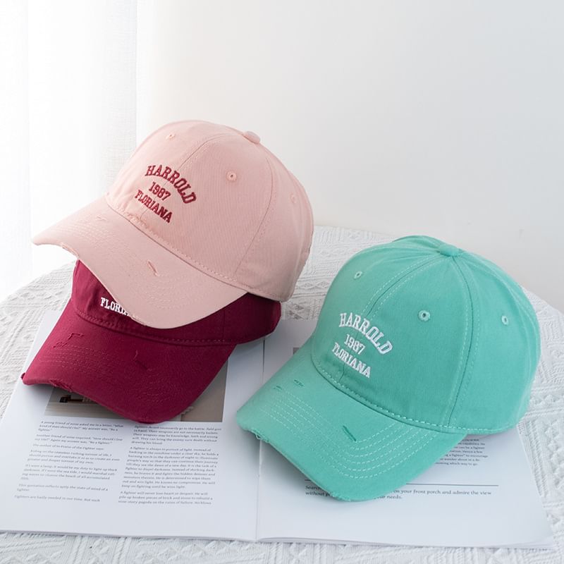 Cap Lettering Embroidery