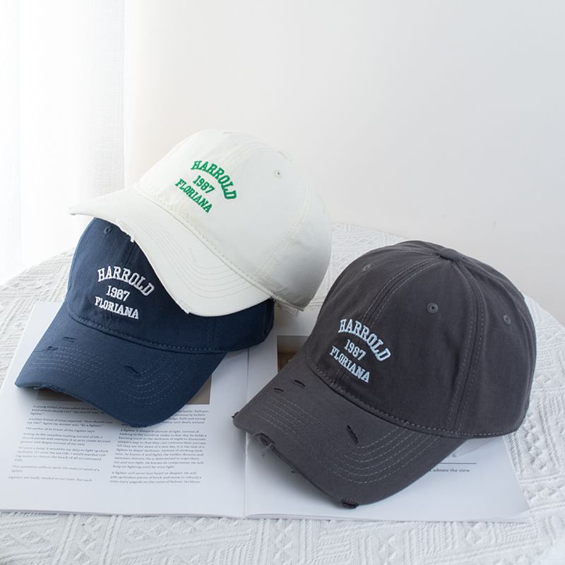 Cap Lettering Embroidery