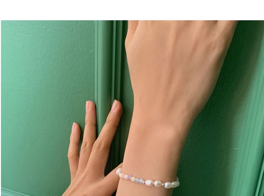 Bracelet Beaded Sterling Silver