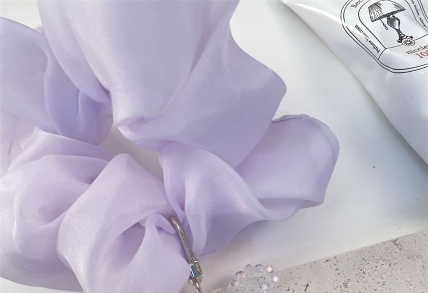 Flower Beaded Bow Phone Charm