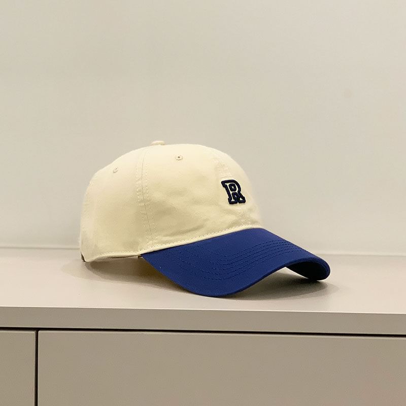 Embroidered Tone Two Cap Lettering Baseball