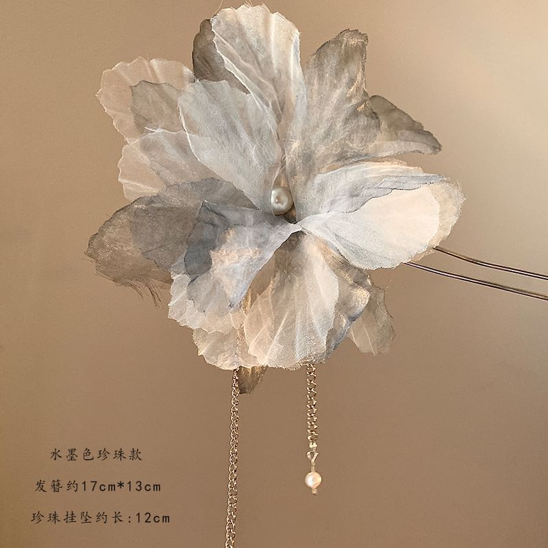 Flower Pin Hair Mesh