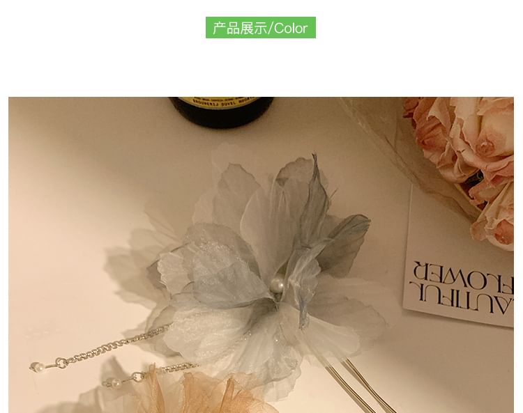 Flower Pin Hair Mesh