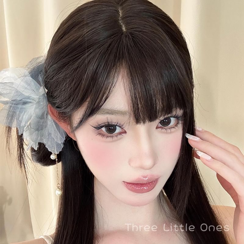 Flower Pin Hair Mesh