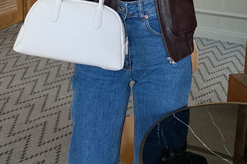 Fluffy Gloves Plain Faux Trim Suede