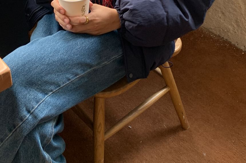 Fringed Trim Plaid Applique Scarf