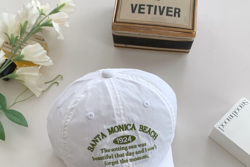 Cap Letter Embroidered Baseball