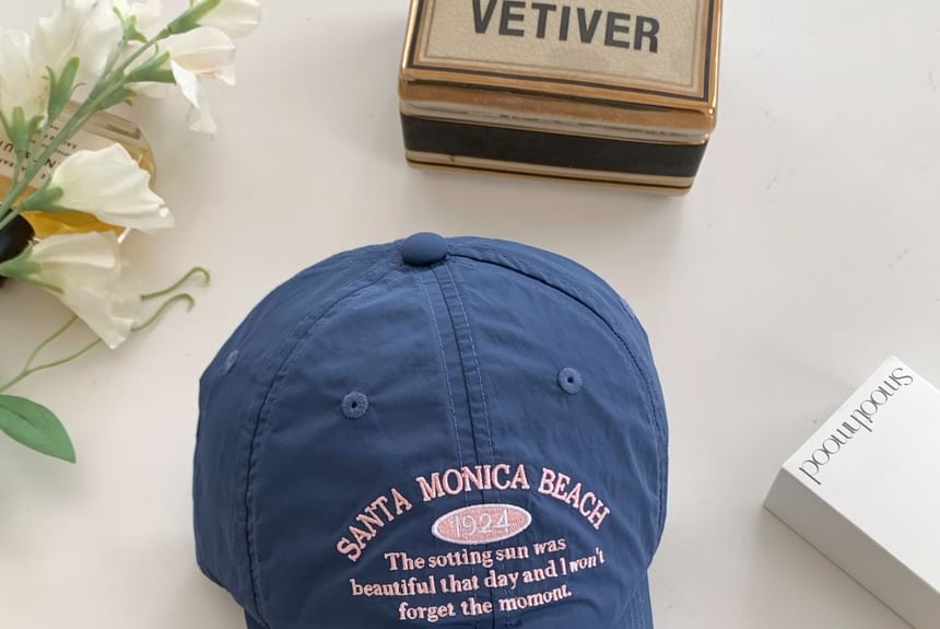 Cap Letter Embroidered Baseball