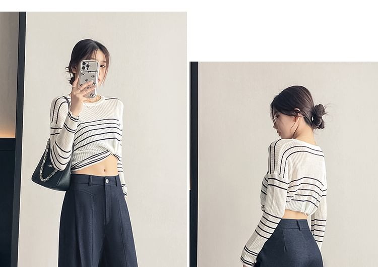 Pants Dress Waist Wide High Plain Leg