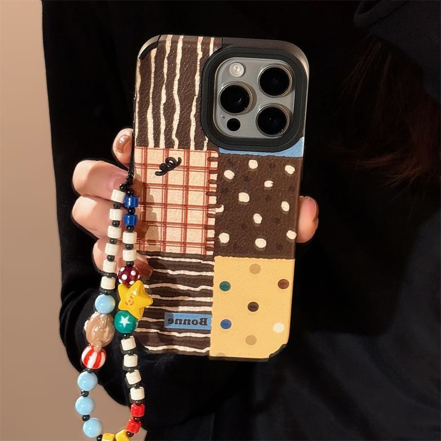 Strap / Set Case Phone Patterned