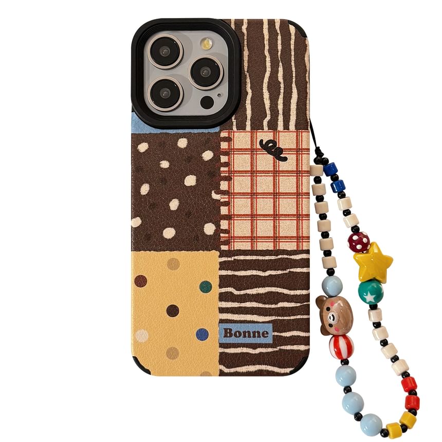 Strap / Set Case Phone Patterned