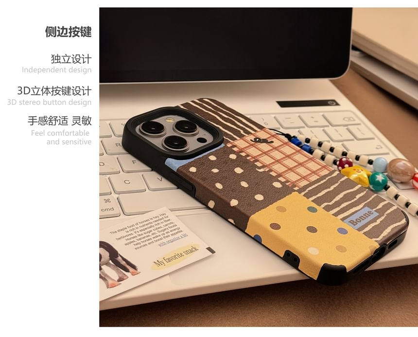 Strap / Set Case Phone Patterned