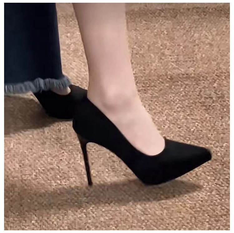 Heel Platform Pointy Stiletto Sandals