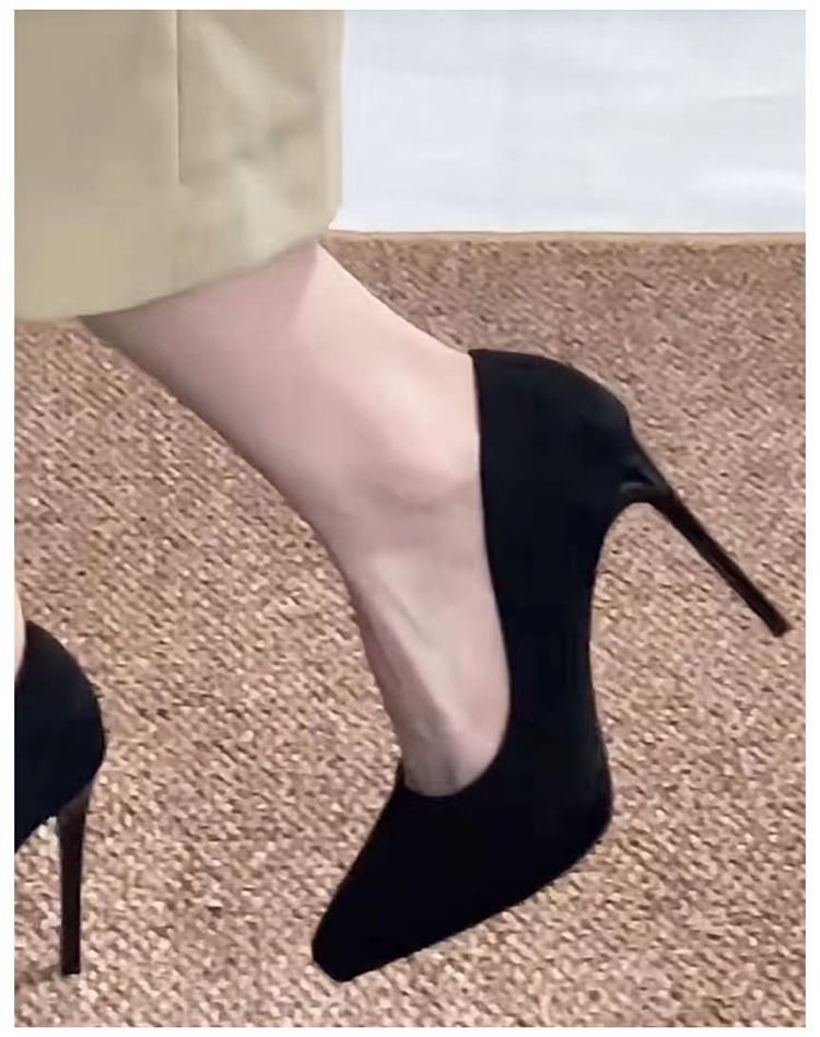 Heel Platform Pointy Stiletto Sandals