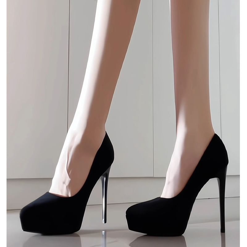 Platform Pumps Stiletto Heel