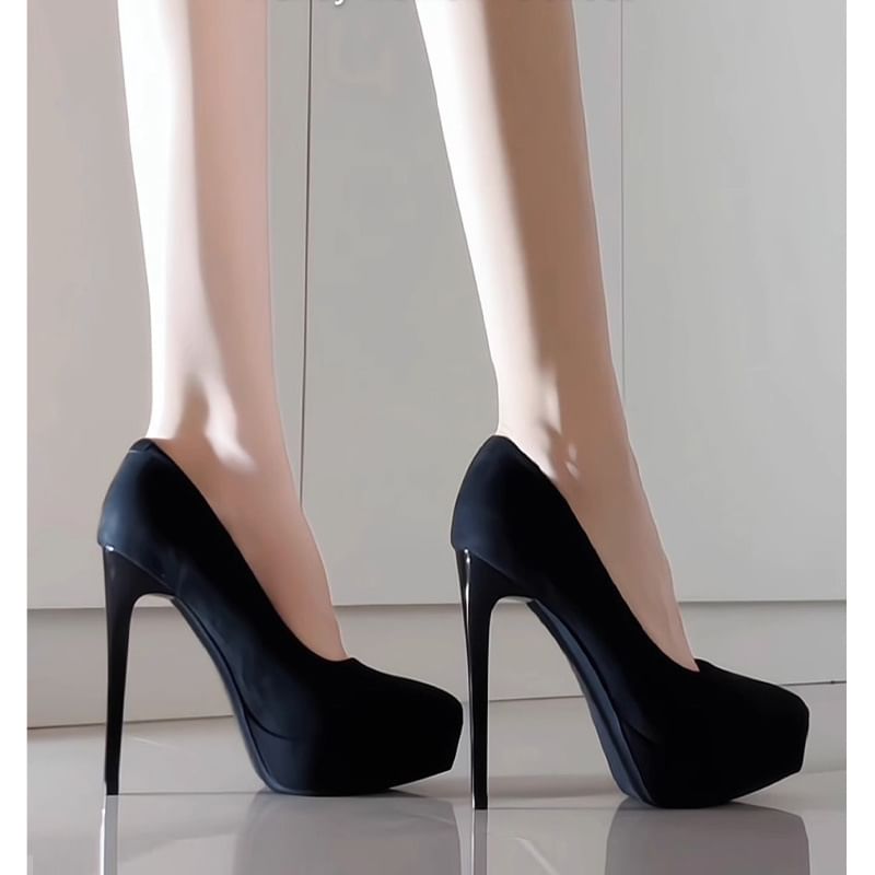 Platform Pumps Stiletto Heel