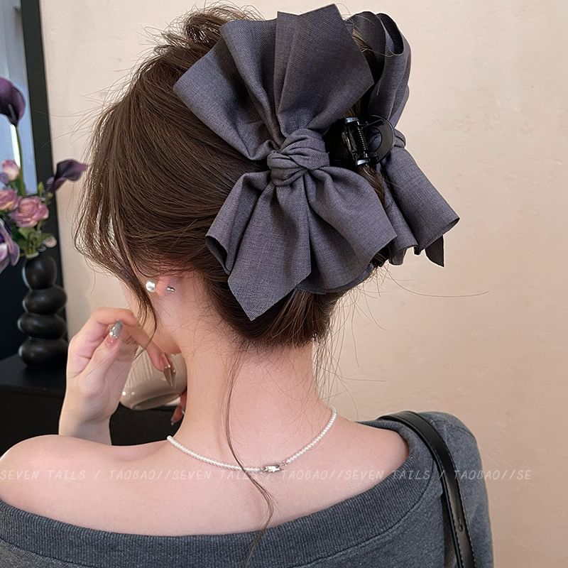 Hair Acrylic Claw Bow