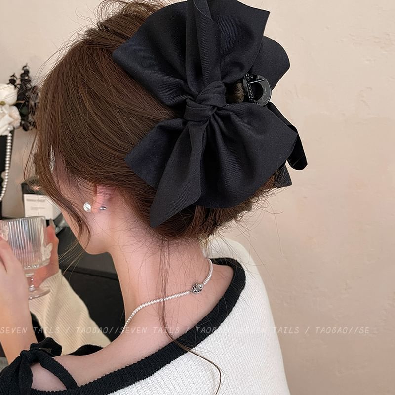 Hair Acrylic Claw Bow