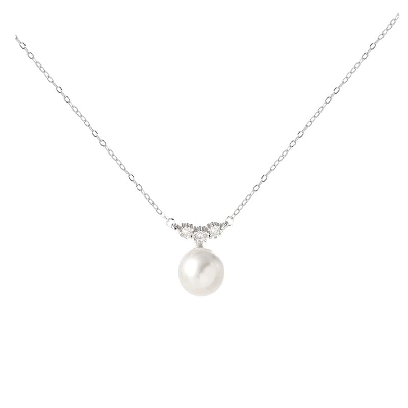 Necklace Pendant Star Pearl Faux Rhinestone /