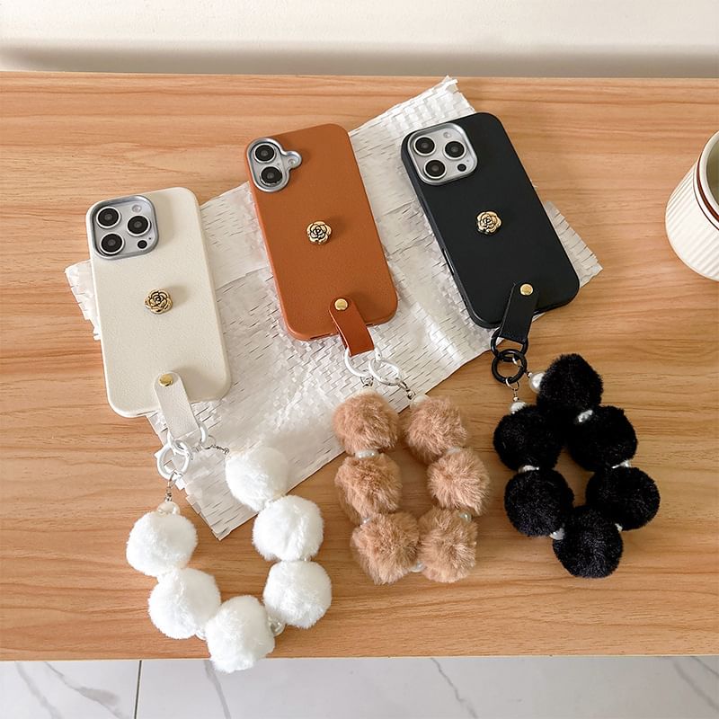 Case Phone Strap Floral with