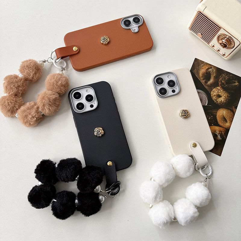 Case Phone Strap Floral with