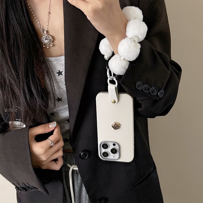 Case Phone Strap Floral with