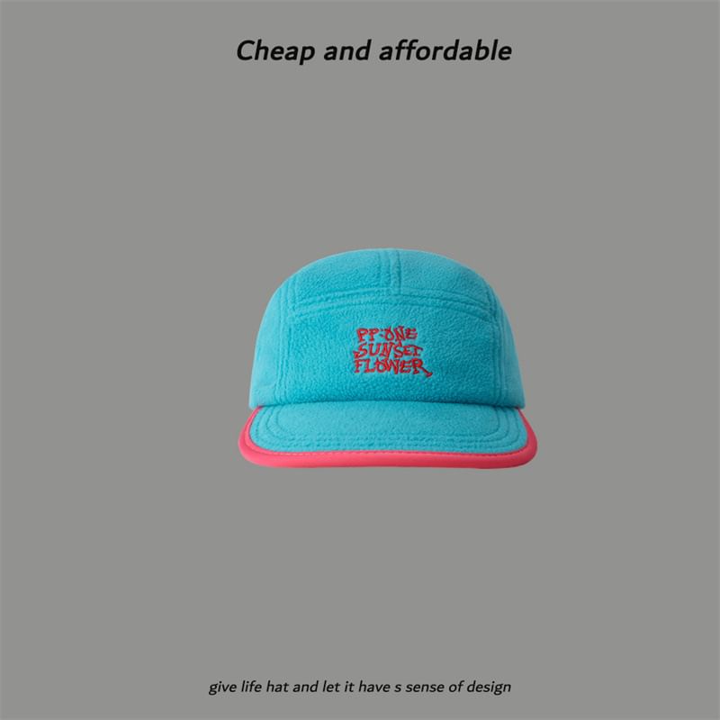 Fleece Cap Embroidered Lettering