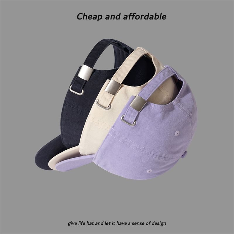 Cat Embroidered Baseball Cap