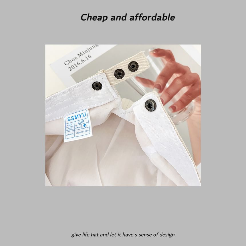 Hat Cartoon Newsboy Embroidery