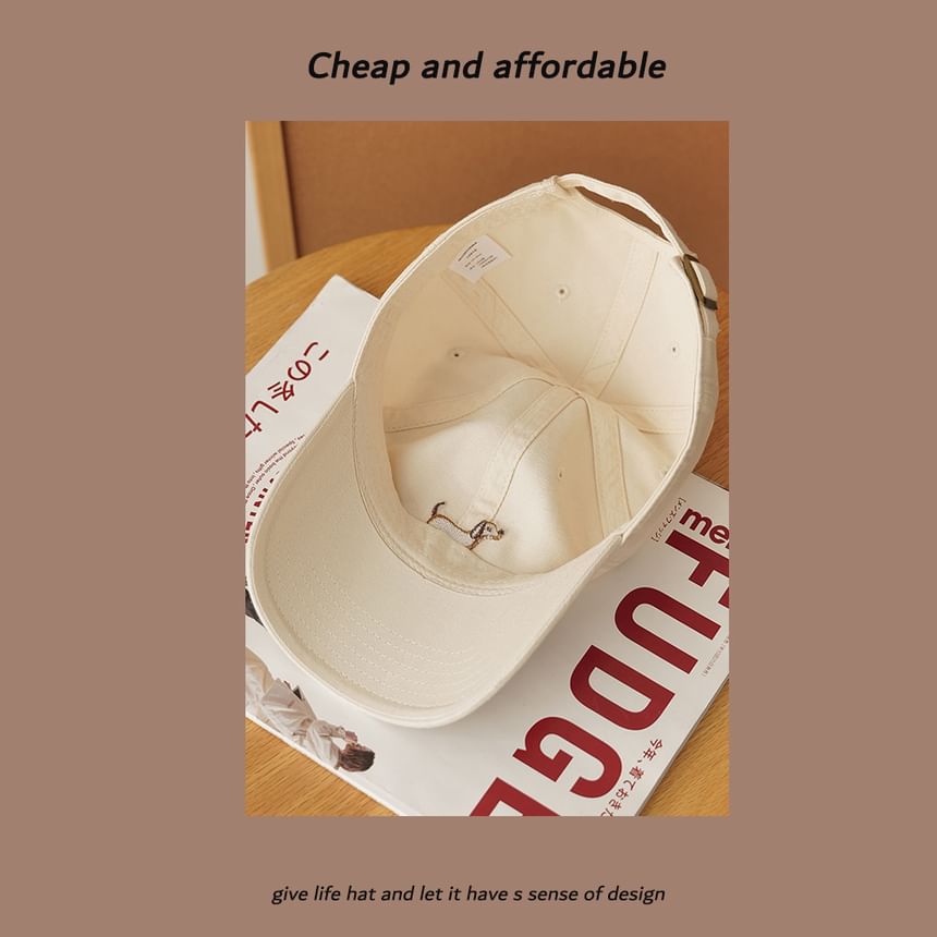 Cap Embroidered Dog Baseball