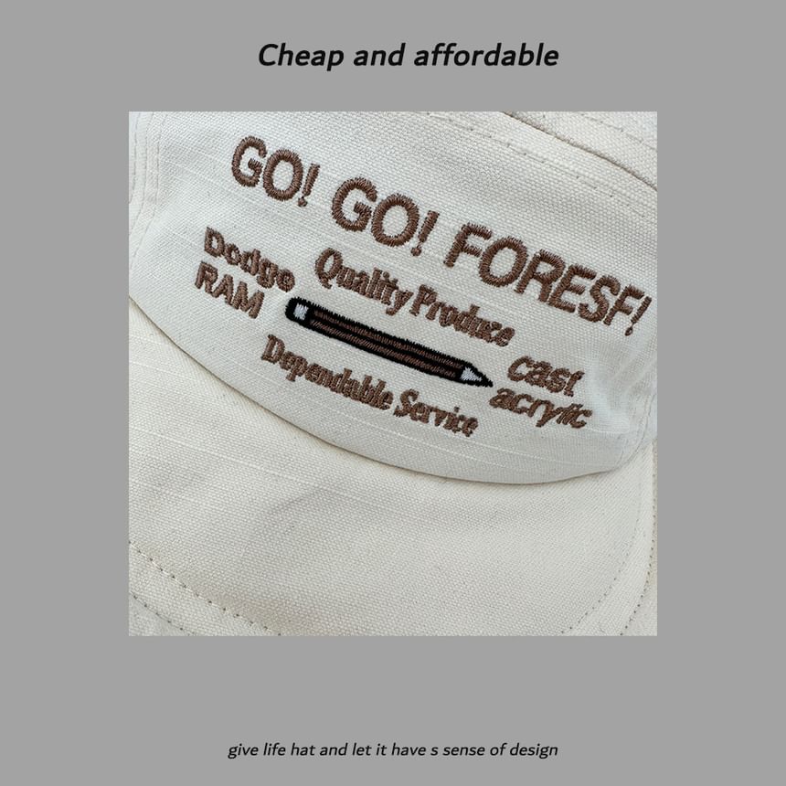 Embroidery Baseball Lettering Cap