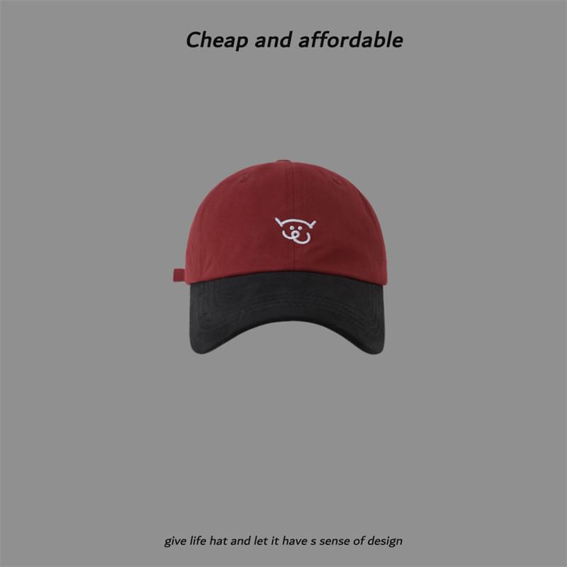 Cap Baseball Animal Embroidered
