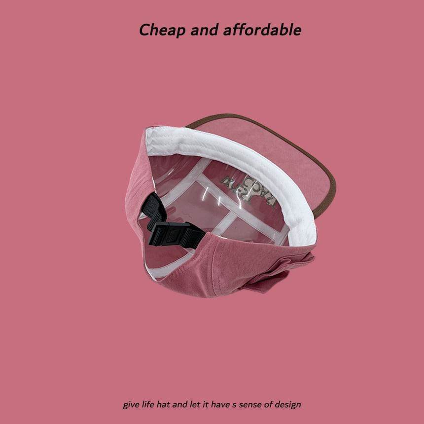 Cap Baseball Embroidery Lettering