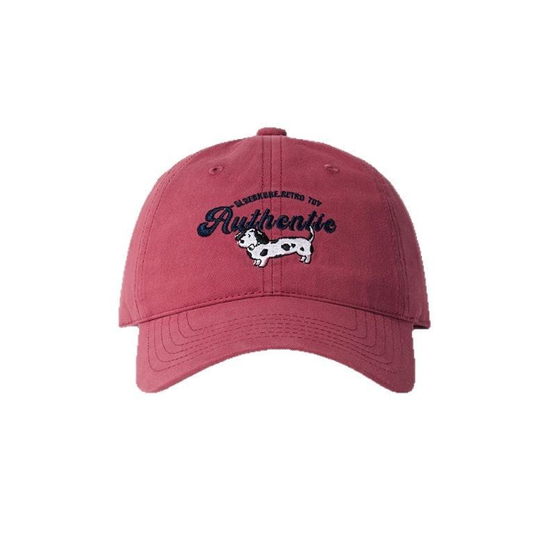 Embroidered Dog Cap Baseball