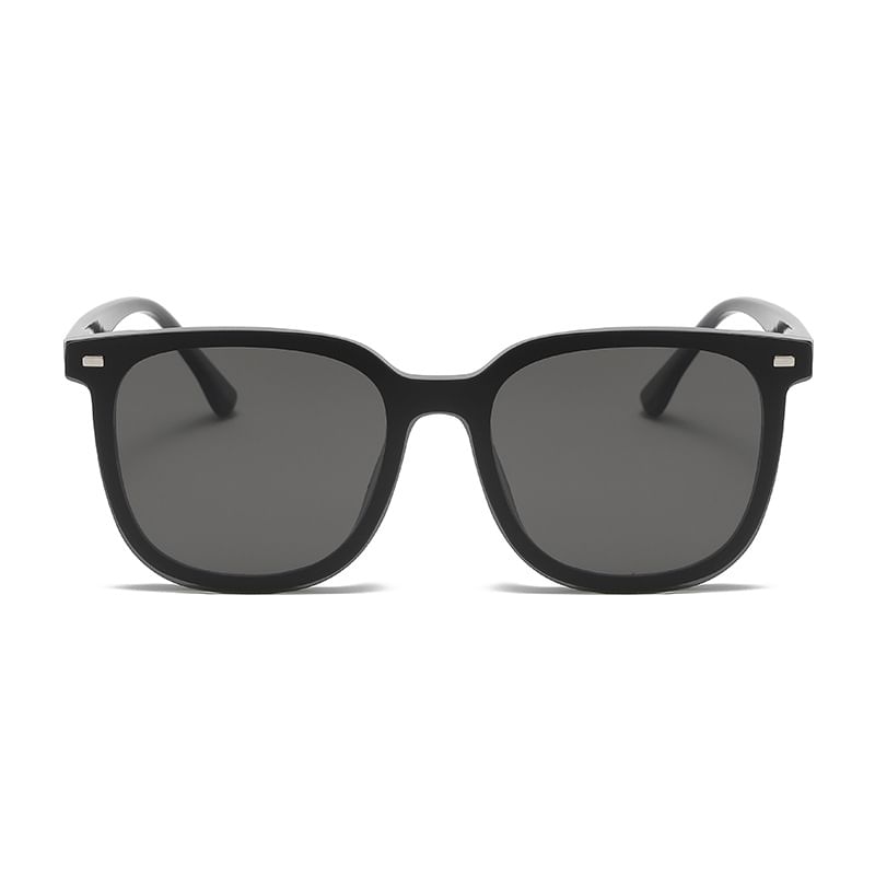 Glasses On Square Sunglasses with Clip