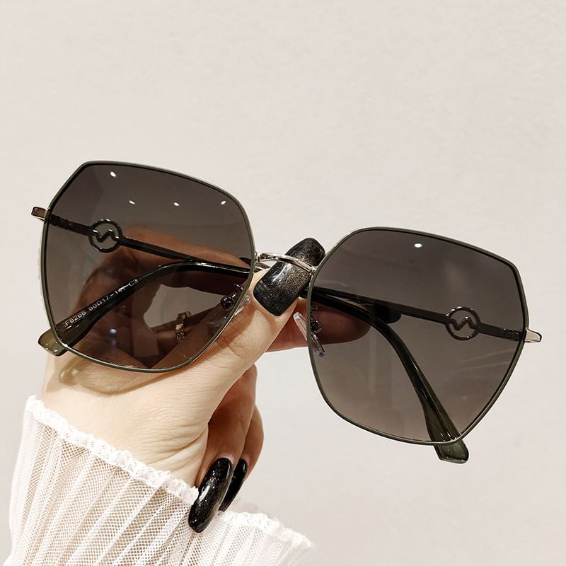 Geometric Sunglasses Oversized