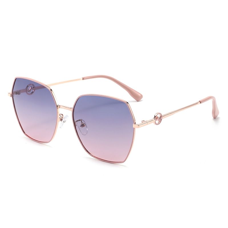 Geometric Sunglasses Oversized