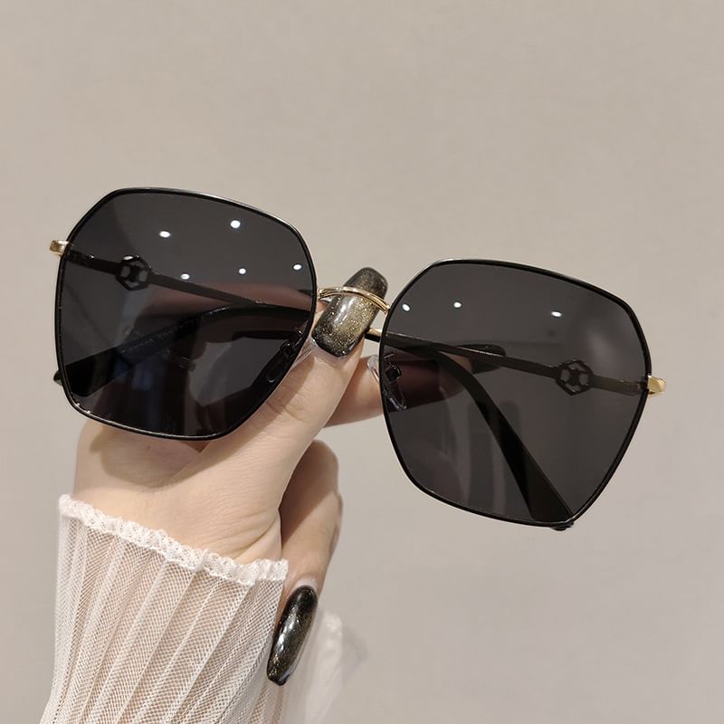 Oversized Sunglasses Geometric