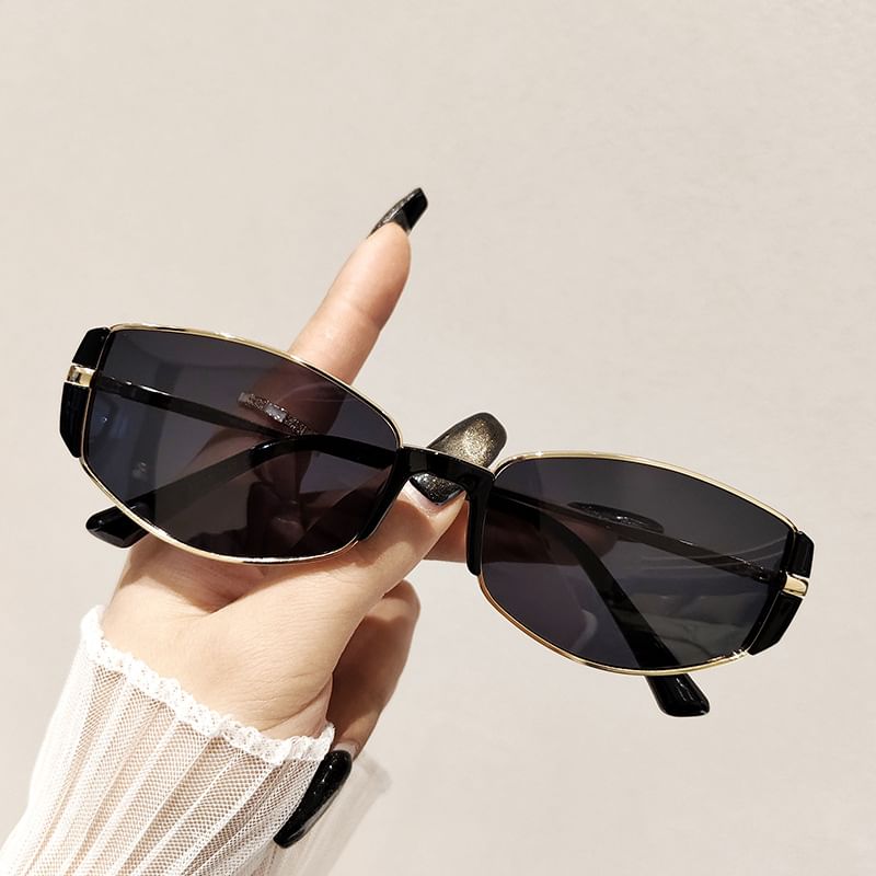 Panel Metal Sunglasses