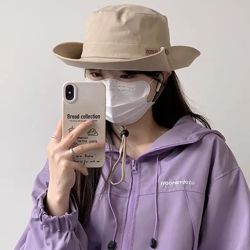 Lettering Hat Boonie Applique