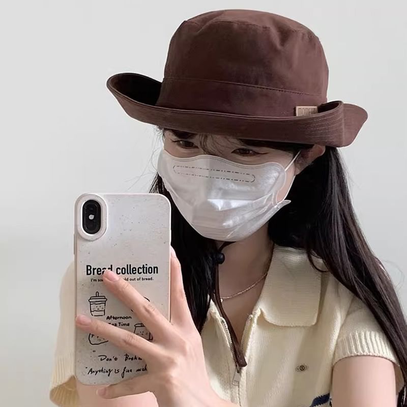 Lettering Hat Boonie Applique