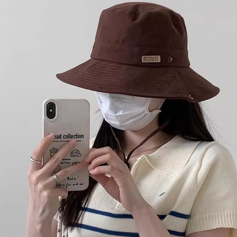 Lettering Hat Boonie Applique