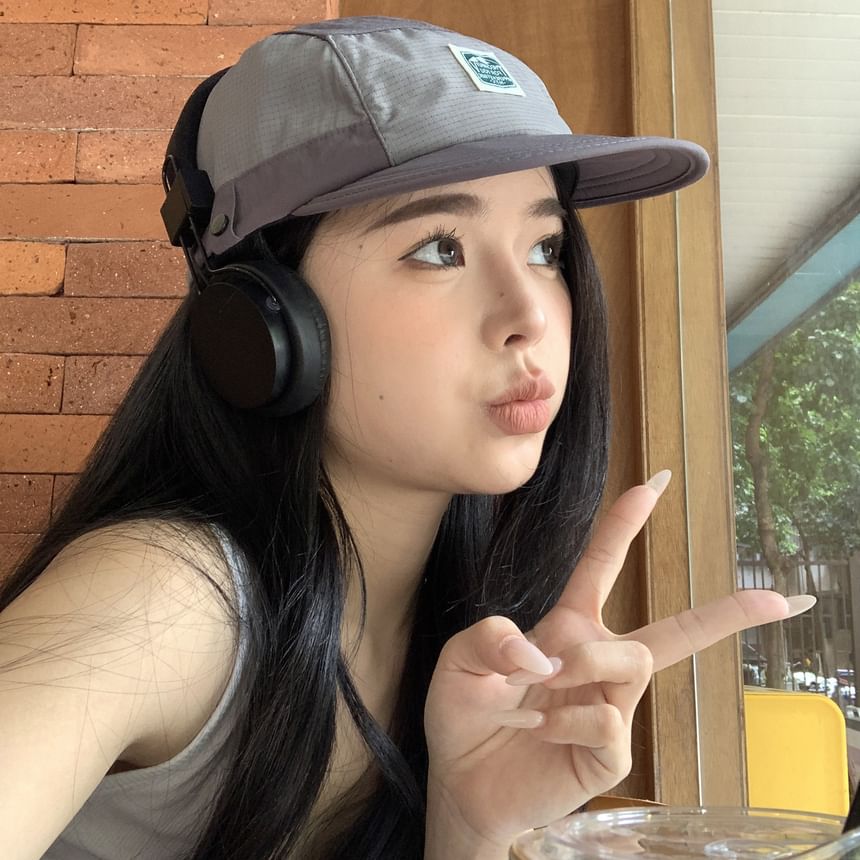 Applique Baseball Lettering Cap