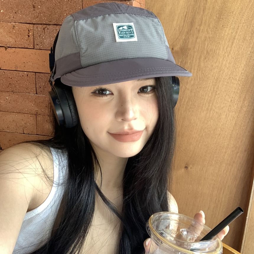 Applique Baseball Lettering Cap