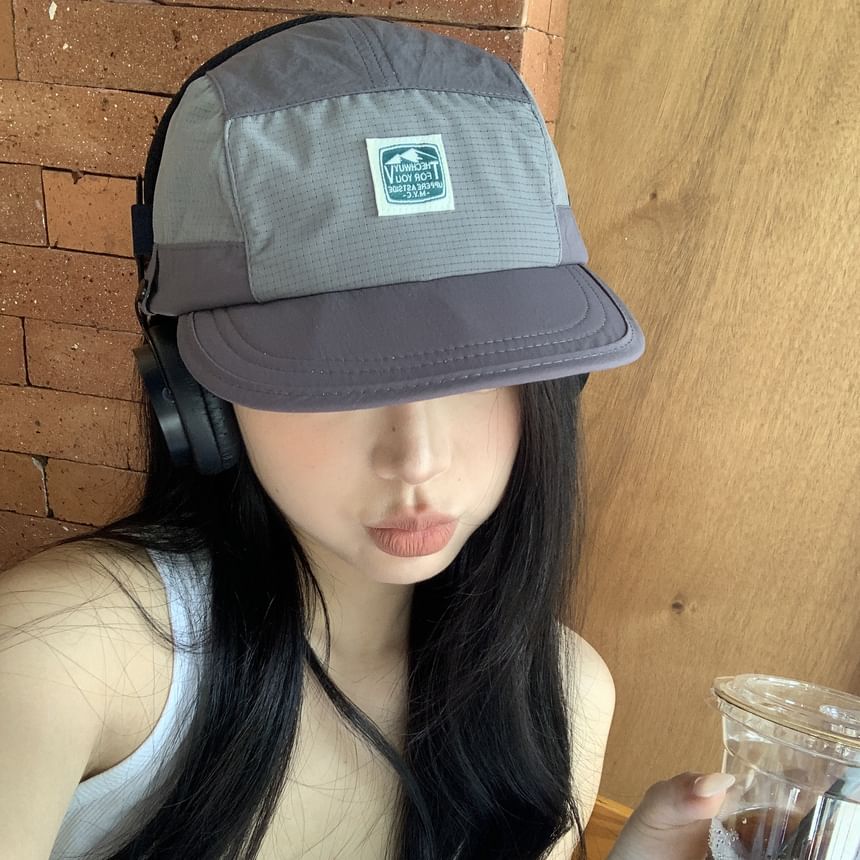 Applique Baseball Lettering Cap