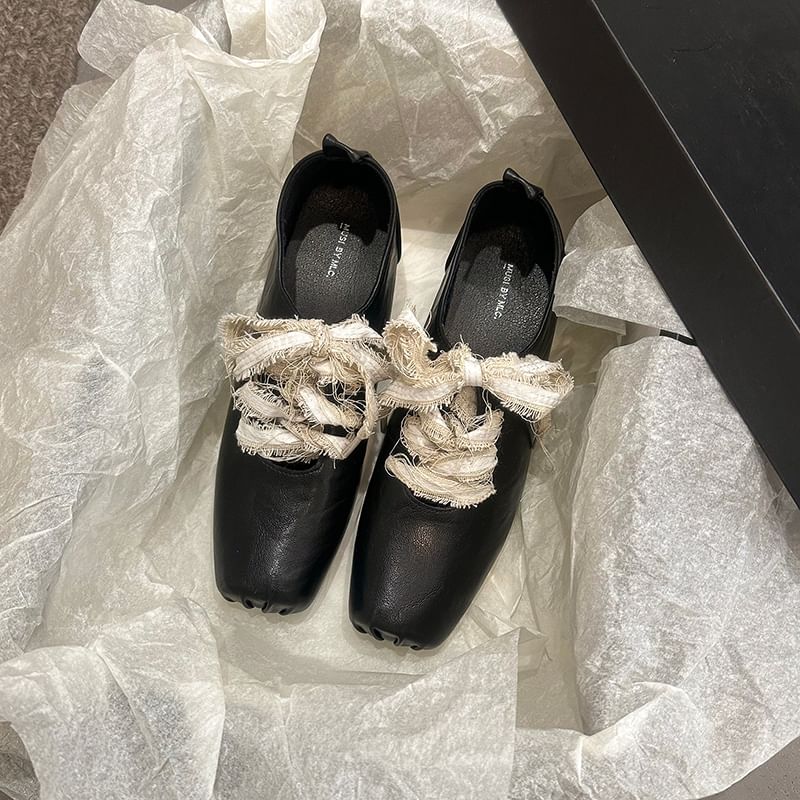 Heel Plain Lace-Ups Block