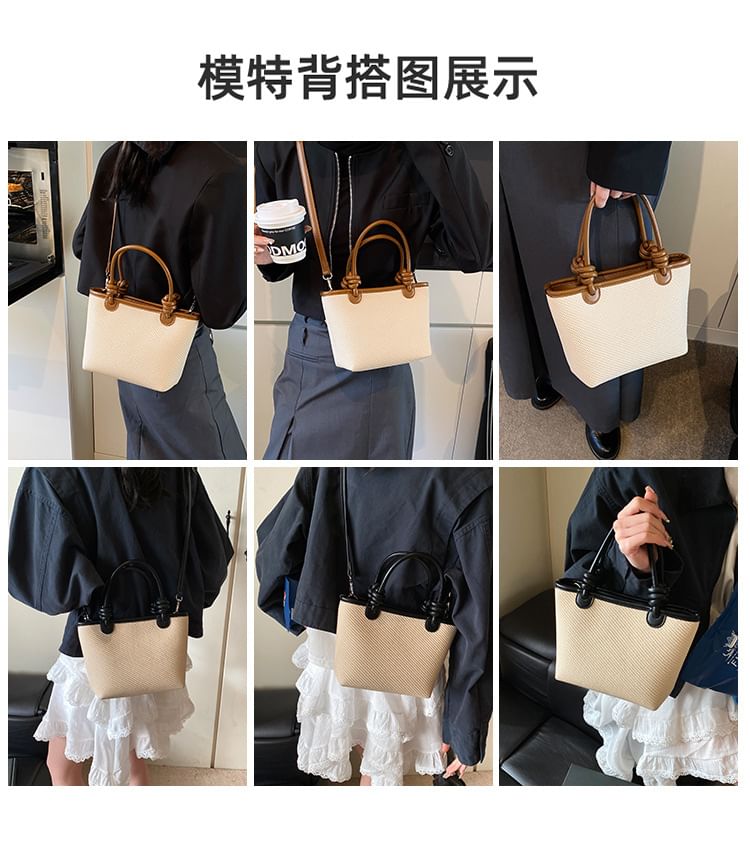 Bag Contrast Trim Crossbody