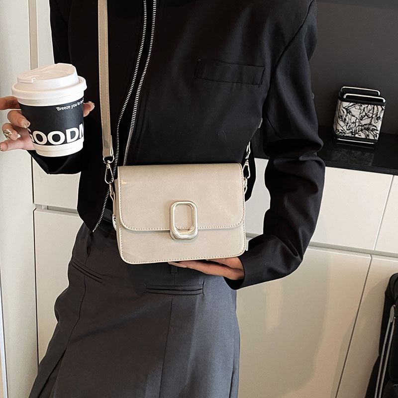 Leather Bag Faux Crossbody Flap