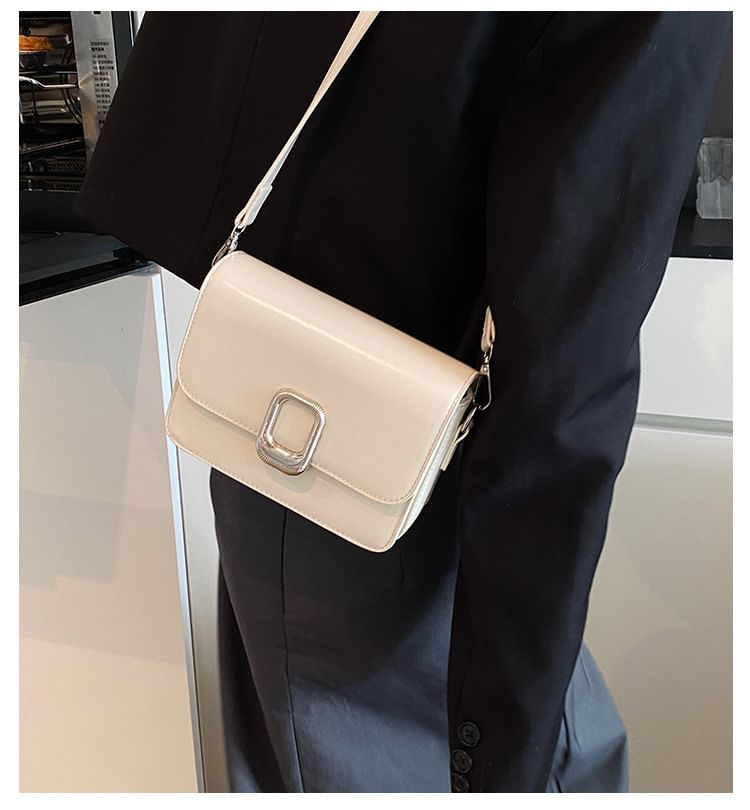 Leather Bag Faux Crossbody Flap
